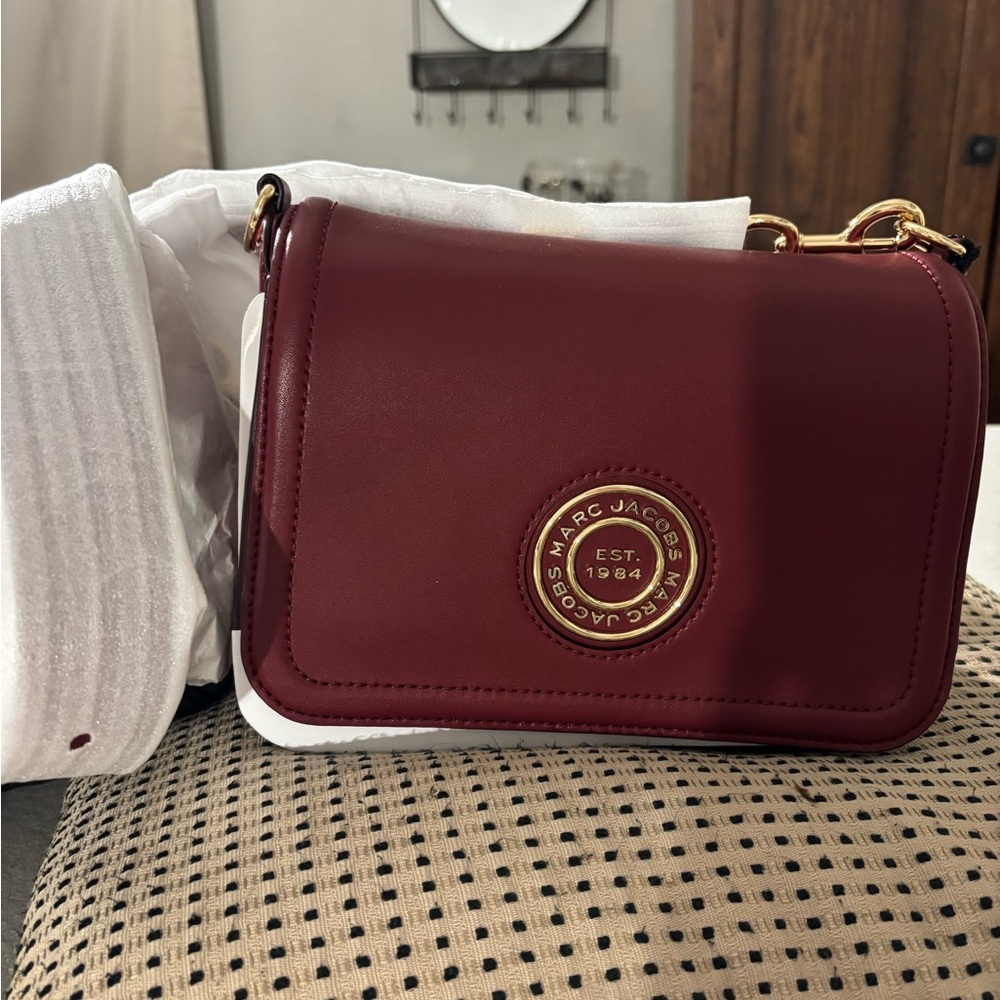 Marc Jacobs Deep Red Crossbody Bag
